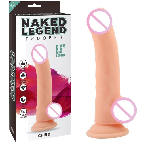 Фаллоимитатор Chisa Naked Legend Trooper 8.6" Flesh