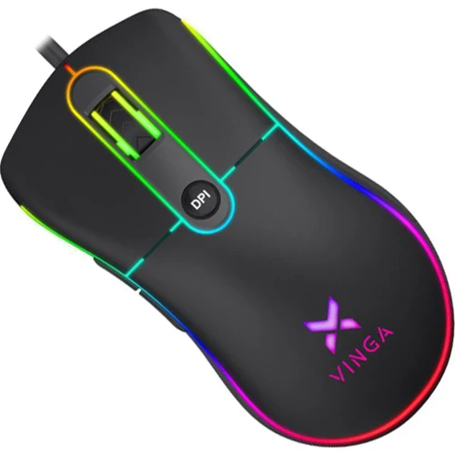 Мышь Vinga MSG-175 Black: Интерфейс подключения USB