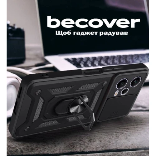 Чехол для телефонов BeCover Military Black for Xiaomi Redmi Note 12 5G/Xiaomi Poco X5 5G (709124): Материал силикон