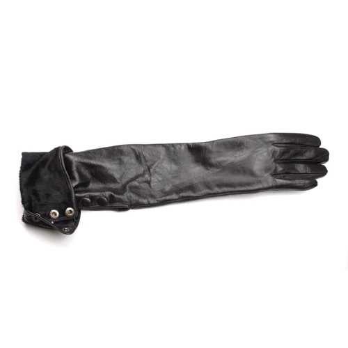 Женские перчатки Giorgio Ferretti черные 7 (GF-PR-901-2): Пол Женский