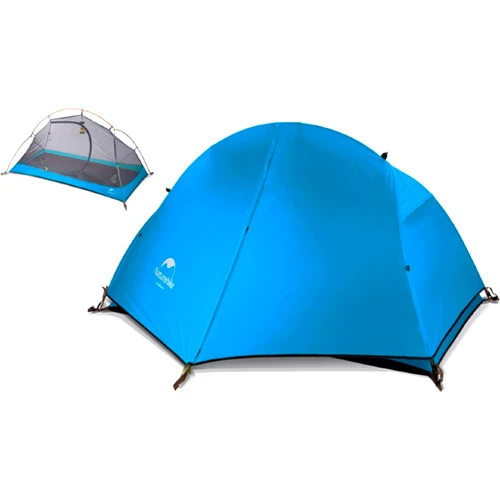 Палатка Naturehike Cycling 1 NH18A095-D, 210T, голубая (6927595701812): Назначение туристические
