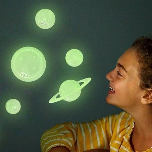 Набор сияющих 3D-наклеек 4M Солнечная система (00-05423)