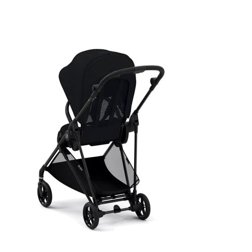 Прогулянковий візок Cybex Melio Carbon Moon Black з бампером (522002639): Тип коляски Прогулочная