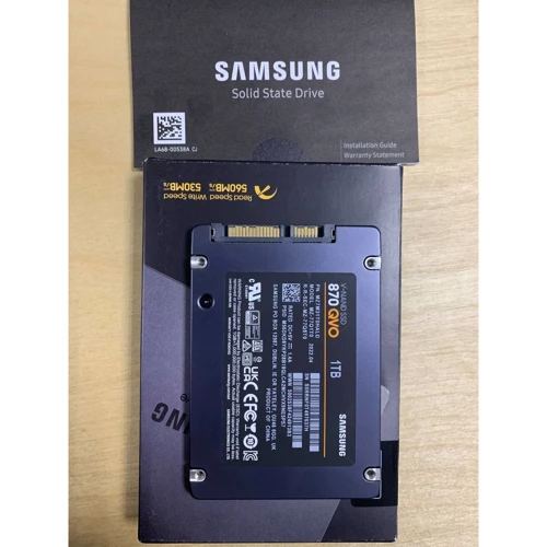 Samsung 870 QVO 1 TB (MZ-77Q1T0BW) (SSD-накопичувачі)(78753867)Stylus approved: Виробник Samsung