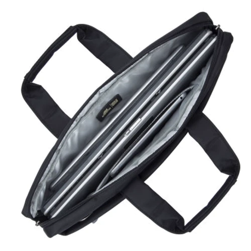 Сумка для ноутбуков RivaCase 15.6" Black 8630 (Black): Материал полиэстер