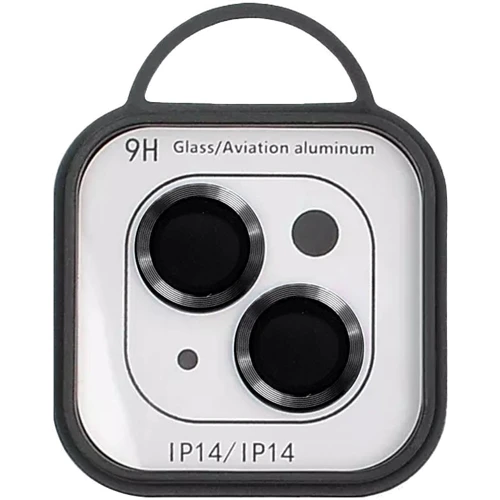 Захисне скло для iPhone Epik Metal Classic Black/Midnight for Camera iPhone 15 / 15 Plus: Тип захисту екрана на камеру