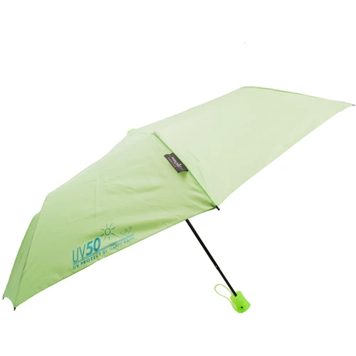 Зонт женский полуавтомат Happy Rain салатовый (U45403): Фасон Складной (3 сложения)