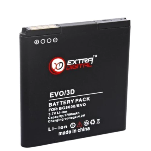 Акумулятор Акумулятор ExtraDigital для HTC EVO 3D 1600 mAh (BMH6205)