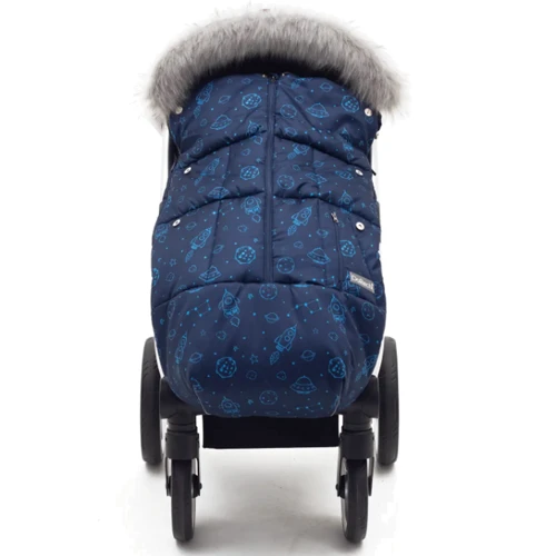 Тренд Флис ДоРечі Космос с опушкой (2059 O)