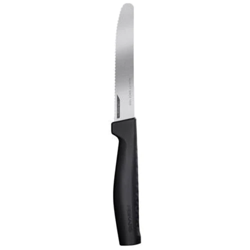Нож Fiskars Hard Edge для томатов 12 см (1054947): Лезвие Нержавеющая сталь