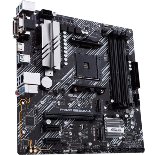 ASUS PRIME B550M-A/CSM: Разъемы на плате SATA 3.0, M.2