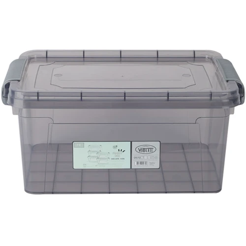 Емкость для хранения Violet House 0970 Family Box Black 7 л (0970 FAMILY BOX black прям. 7 л)