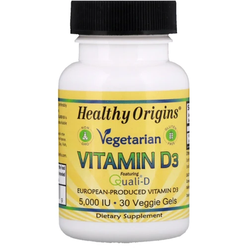 Healthy Origins Vitamin Dз Gels 5,000 IU Quali® 30 Vgels (HOG-15380)