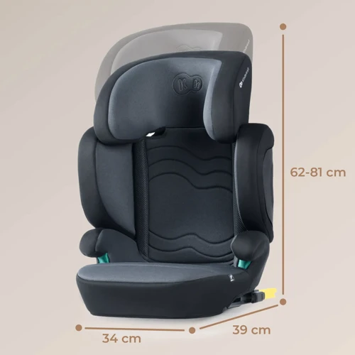Автокресло Kinderkraft Xpand 2 i-Size Graphite Black (KCXPAN02BLK0000) (00-00305185) фото 9
