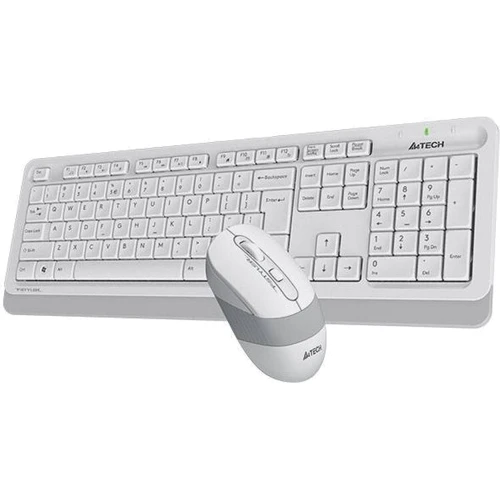 Комплект бездротовий A4Tech Fstyler FG1010 White/Grey: Призначення Для ПК