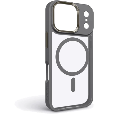 Чехол для iPhone ArmorStandart Unit MagCase Titanium Grey for iPhone 17 Pro (ARM86293): Цвет серый