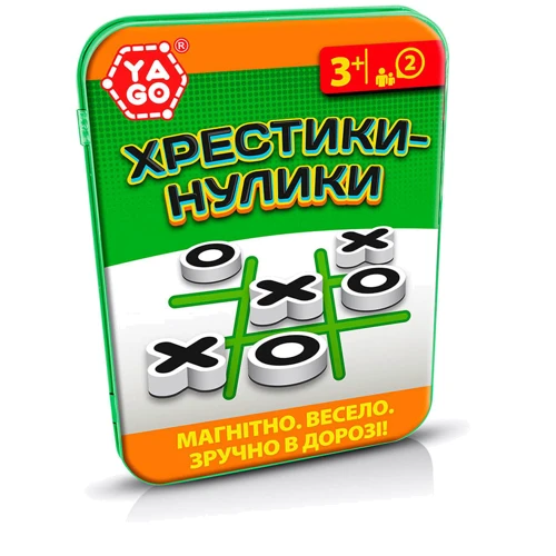 Магнітна гра YAGO - Хрестики-нуліки