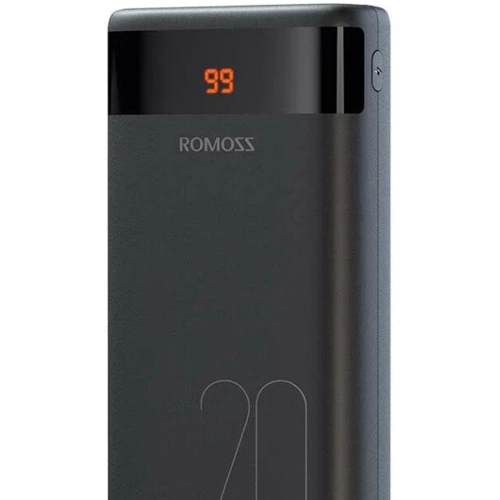 Внешний аккумулятор Romoss Power Bank 20000mAh Ares20PF Black (PAS20-272-2133H): Количество USB 2