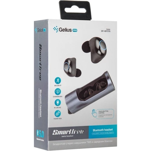 Навушники Gelius Pro SmartFree GP-HBT015 Black фото 9