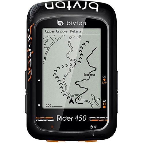 Велокомпьютер Bryton Rider 450 H (+ датчик пульса) (617040200000)