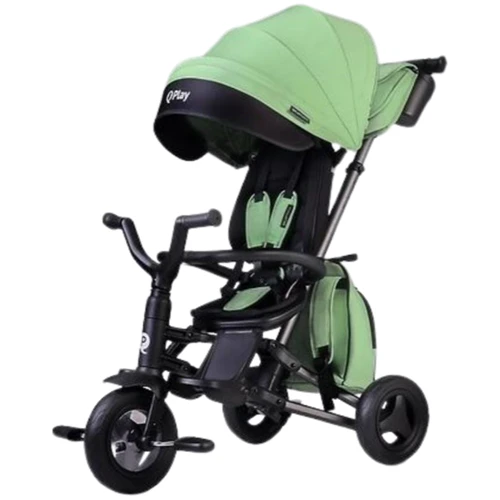 Велосипед складний триколісний дитячий Qplay Nova+ Rubber Exclusive Green (S700-13Nova+RubberEGreen)