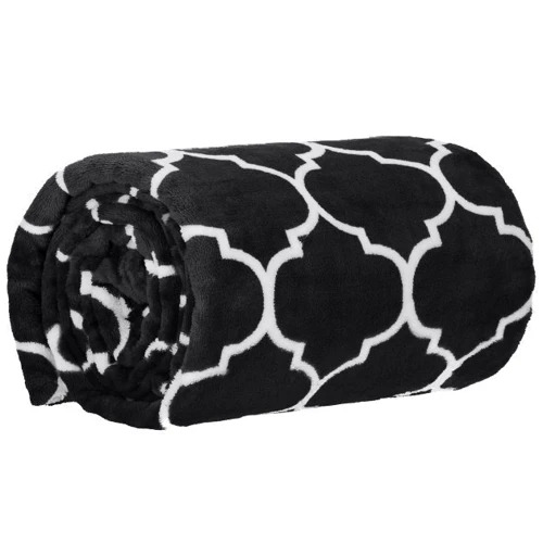 Плед Springos Extra Soft 200x220 см черный (HA7163): Производитель Springos