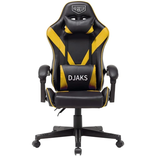 Кресло AMF VR Racer Dexter Djaks Черно-желтый (553935)