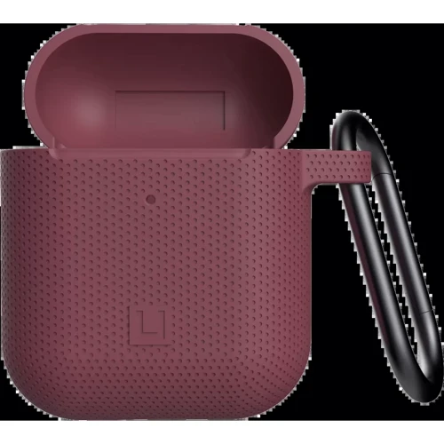 Чохол для навушників Urban Armor Gear UAG [U] Silicone Case Aubergine (10250K314747) for Apple AirPods 1/2 фото 5