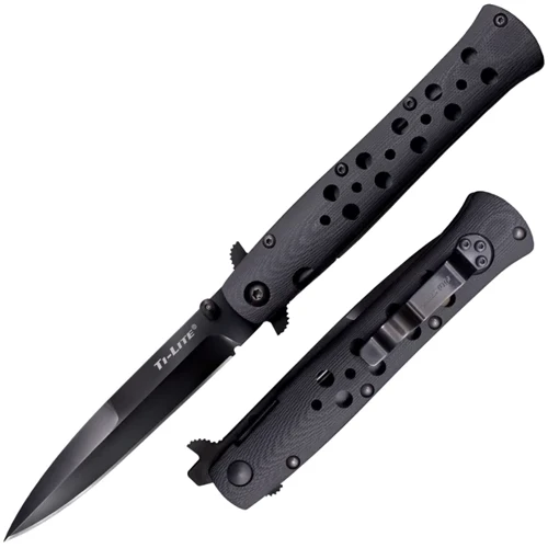 Нож Cold Steel 4" TI-Lite G-10 S35VN (2018) Black (CST CS-26C4): Количество инструментов 1