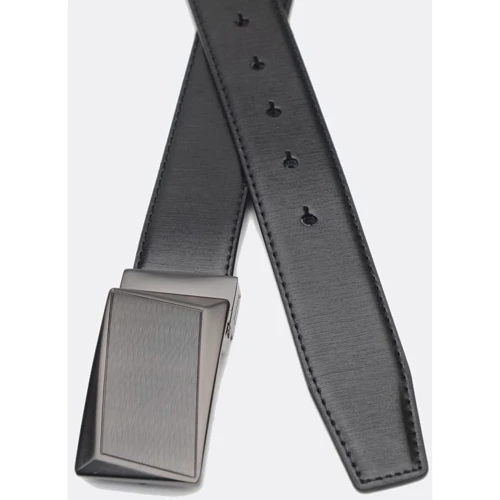 Мужской ремень Borsa Leather черно-коричневый (C135-222448-2): Пол Мужской