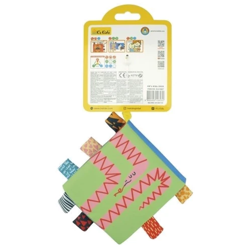 Підвіска K`s Kids м'яка книжка Тварини (KA10807-HC)