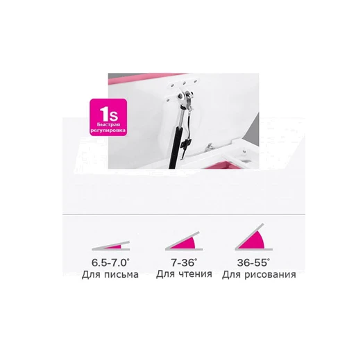 Комплект Evo-kids Evo-40 PN Pink (арт. Evo-40 PN + кресло Y-510 KP)