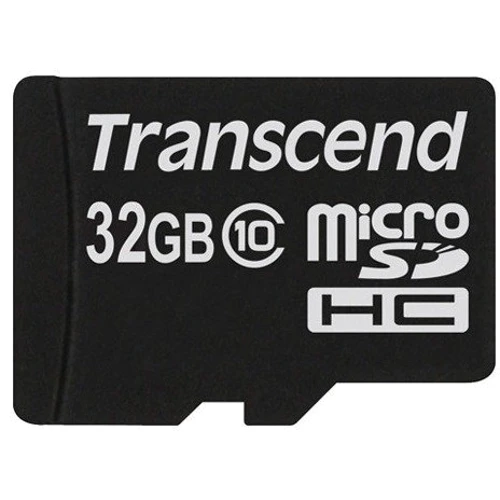 Карта пам'яті Transcend 32GB microSDHC Class 10 (TS32GUSDC10): Тип карти MicroSDHC