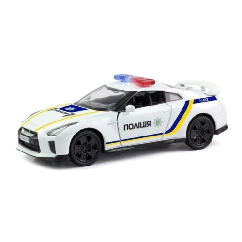 Машинка Uni-Fortune Nissan GT-R Ukrainian Police Car (554033P)