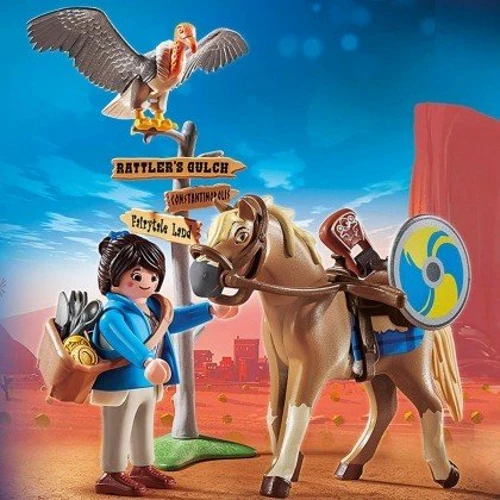 Конструктор Playmobil Марла с лошадью 70072: Рекомендуемый возраст от 5 лет