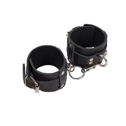 Наручники Leather Dominant Hand Cuffs, black