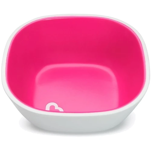 Набір тарілок Munchkin Splash Bowls, 2 шт, рожева та фіолетова (46725.02) фото 6