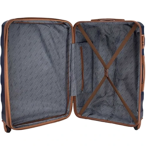 Чемодан Semi Line 24" (M) Navy синий (T5643-2): Тип ручки Телескопическая ручка, Короткая ручка