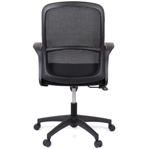 Кресло АКЛАС Арнис Memory Foam TILT Чёрный (OS-3000 Black LVB-308 Black) (00143989): Материал обивки С сеткой