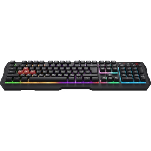 Клавиатура A4Tech Bloody B135N USB Black (Bloody B135N Black): Тип клавиш мембранный