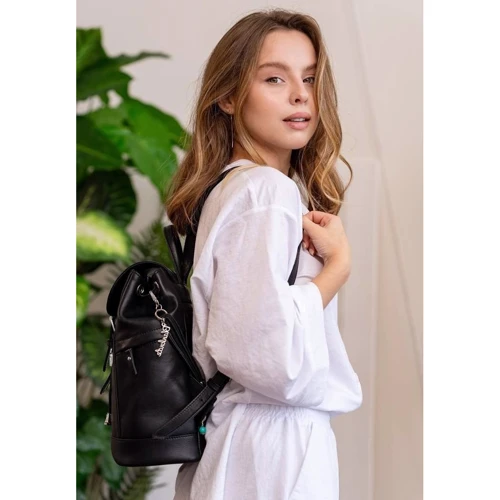Женский рюкзак BlankNote Олсен черный (BN-BAG-13-g): Стиль Повседневный (Casual)