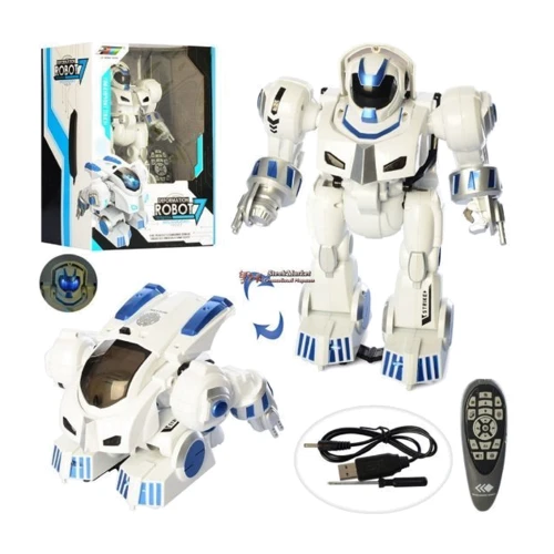 Робот на радиоуправлении Le Neng Toys K4 стреляет пулями