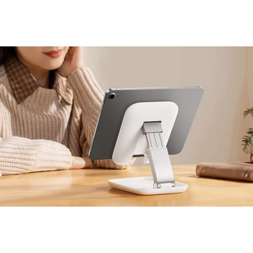 Держатель Baseus Desk Holder Seashell Folding White for Tablets (B10451500211-00) фото 11