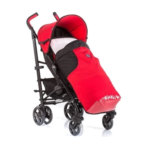 Коляска-тростина Chicco Lite Way Top + бампер (червоний) (60888.93): Кількість блоків один