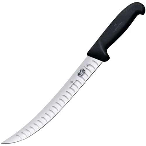 Кухонный нож Victorinox Fibrox Butcher 25см с черн. ручкой (5.7223.25)