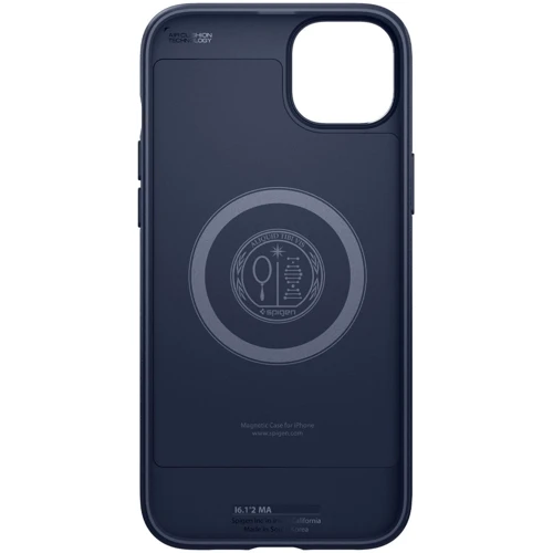 Чехол для iPhone Spigen Armor MagFit Navy Blue (ACS05066) for iPhone 14 фото 5