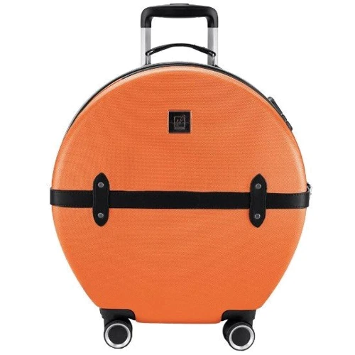 Валіза Semi Line 20" (S) Orange/Black оранжевий/чорний (T5675-2): Матеріал Пластик