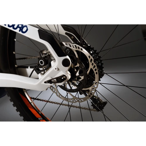 Электровелосипед Haibike Flyon XDURO AllTrail 5.0 i630Wh 11 s. NX 19 HB 27.5", рама M, сине-бело-оранжевый, 2020: Допустимая нагрузка, кг 120