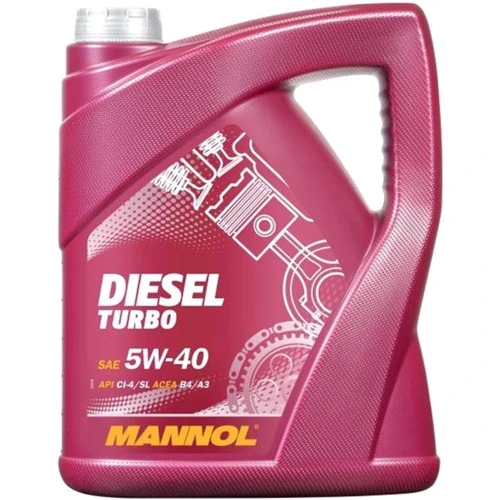 Моторна олія Mannol Diesel Turbo 5W-40, 5л (MN7904-5)