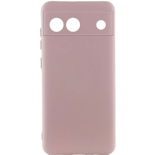 Аксессуар для смартфона Lakshmi Case Silicone Cover Full Camera Pink Sand for Google Pixel 6a